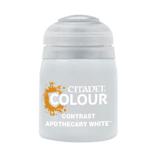 Warhammer Contrast Apothecary White 18 ml hellgraue Contrast Farbe von Games Workshop