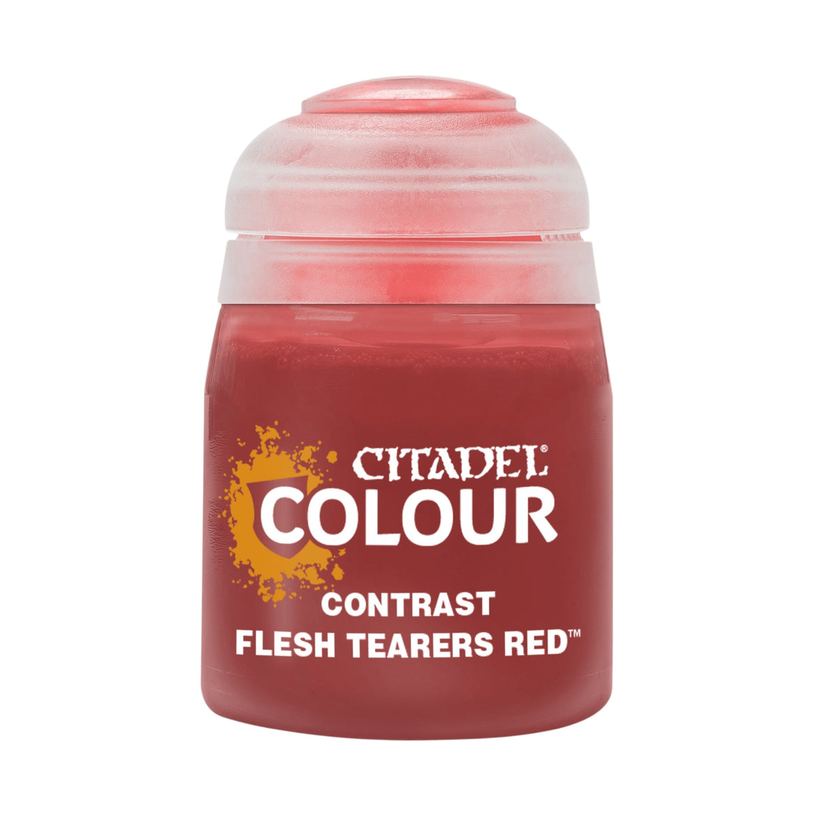 Warhammer Contrast Flesh Tearers Red 18 ml dunkelrote Contrast Farbe von Games Workshop
