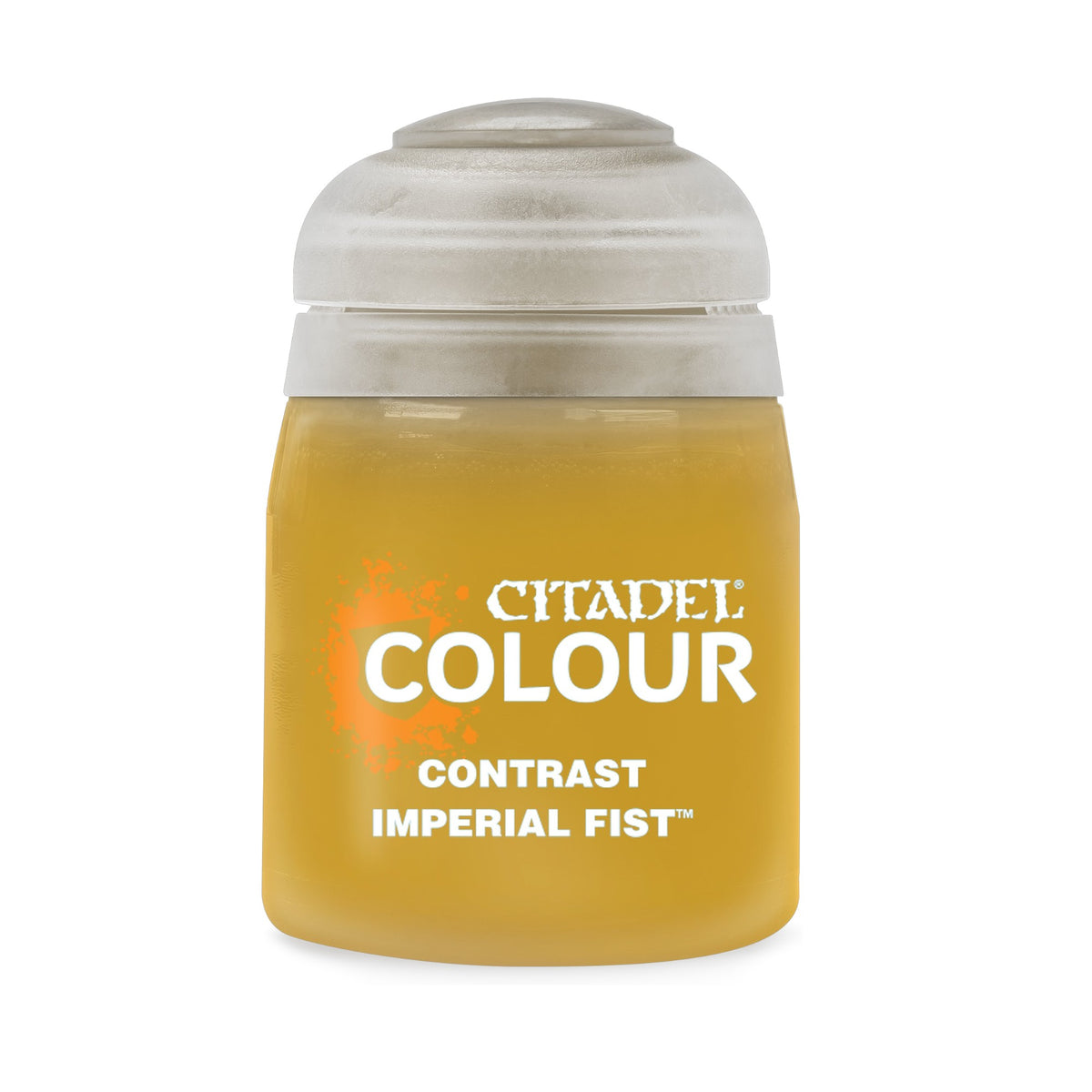 Warhammer Contrast Imperial Fist 18 ml leuchtend gelbe Contrast Farbe von Games Workshop