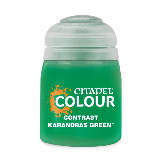 Warhammer Contrast Karandras Green 18 ml leuchtend grüne Contrast Farbe von Games Workshop
