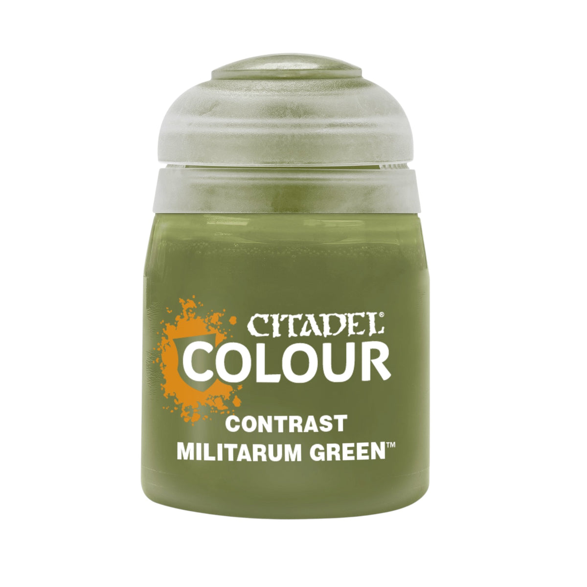 Warhammer Contrast Militarum Green 18 ml olivgrüne Contrast Farbe von Games Workshop