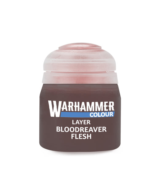 Warhammer Layer Bloodreaver Flesh 12 ml warme hautfarbene Acrylfarbe von Games Workshop