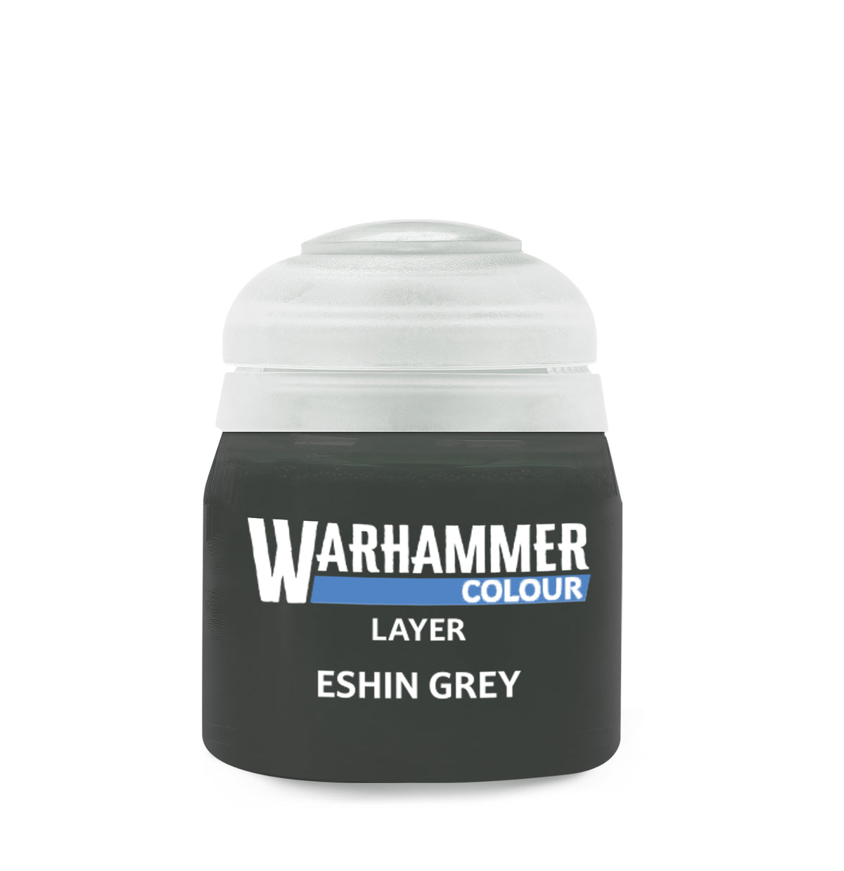 Warhammer Layer Eshin Grey 12 ml dunkelgraue Acrylfarbe von Games Workshop