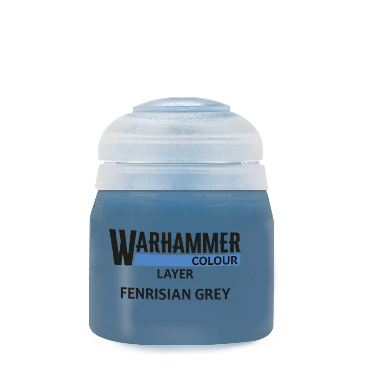 Warhammer Layer Fenrisian Grey 12 ml blaugraue Acrylfarbe von Games Workshop