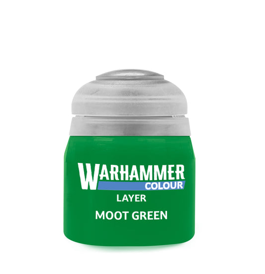 Warhammer Layer Moot Green 12 ml leuchtend grüne Acrylfarbe von Games Workshop