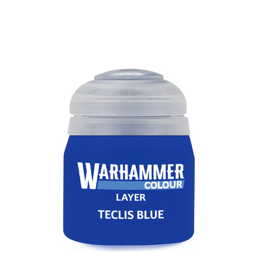 Warhammer Layer Teclis Blue 12 ml blaue Acrylfarbe von Games Workshop