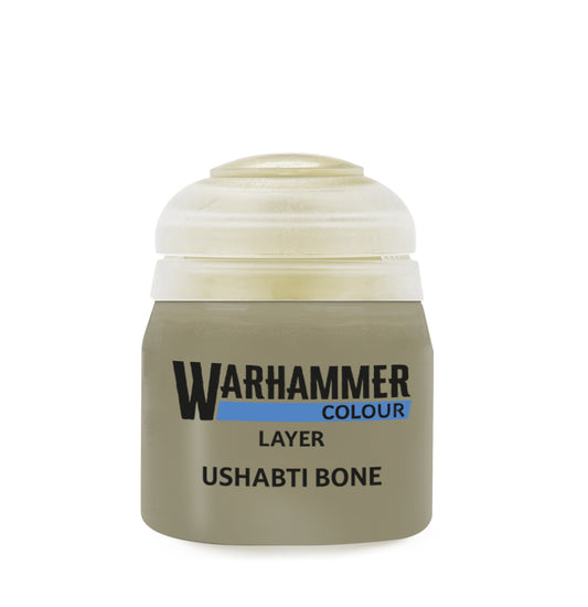 Warhammer Layer Ushabti Bone 12 ml knochenfarbene Acrylfarbe von Games Workshop