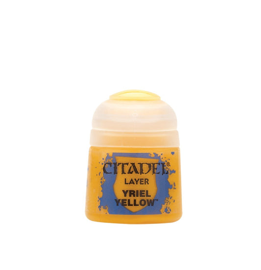 Warhammer Layer Yriel Yellow 12 ml gelbe Acrylfarbe von Games Workshop