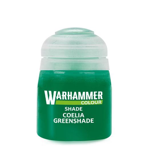 Warhammer Shade Coelia Greenshade 18 ml grünblaue Schattierungsfarbe von Games Workshop