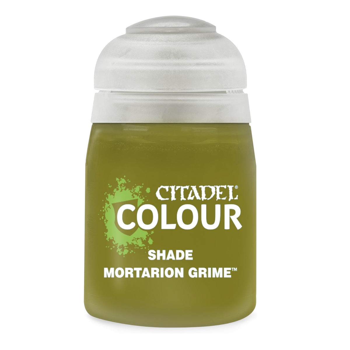 Warhammer Shade Mortarion Grime 18 ml grünlich braune Schattierungsfarbe von Games Workshop