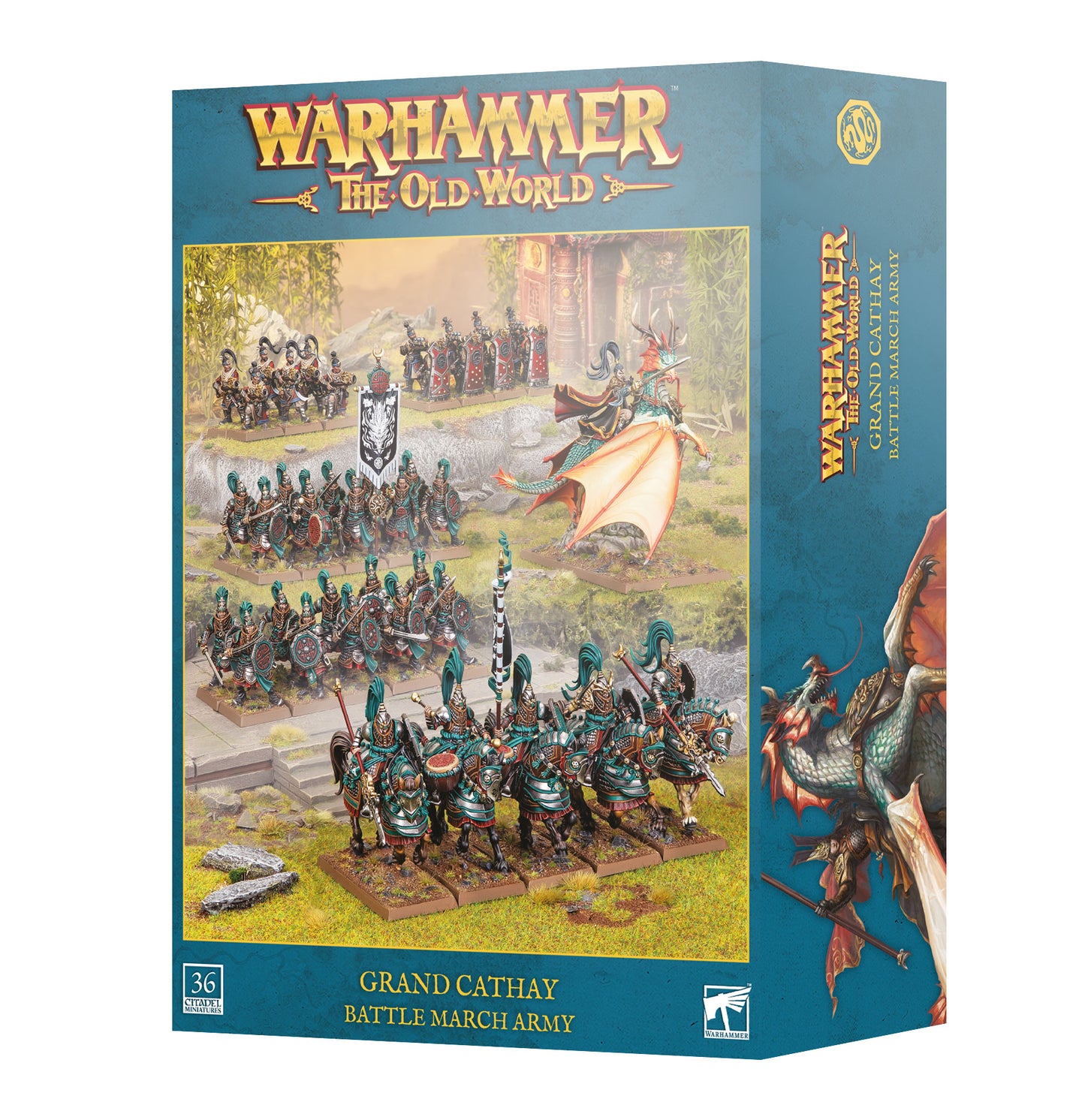 Warhammer The Old World Grand Cathay Battle March Army von Games Workshop