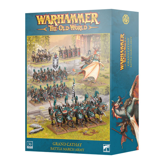 Warhammer The Old World Grand Cathay Battle March Army von Games Workshop