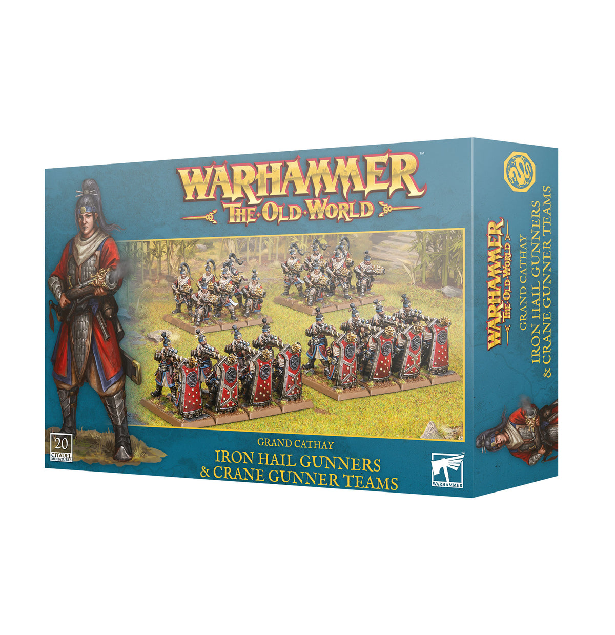 Warhammer The Old World Grand Cathay Iron Hail Gunners and Crane Gun Teams von Games Workshop