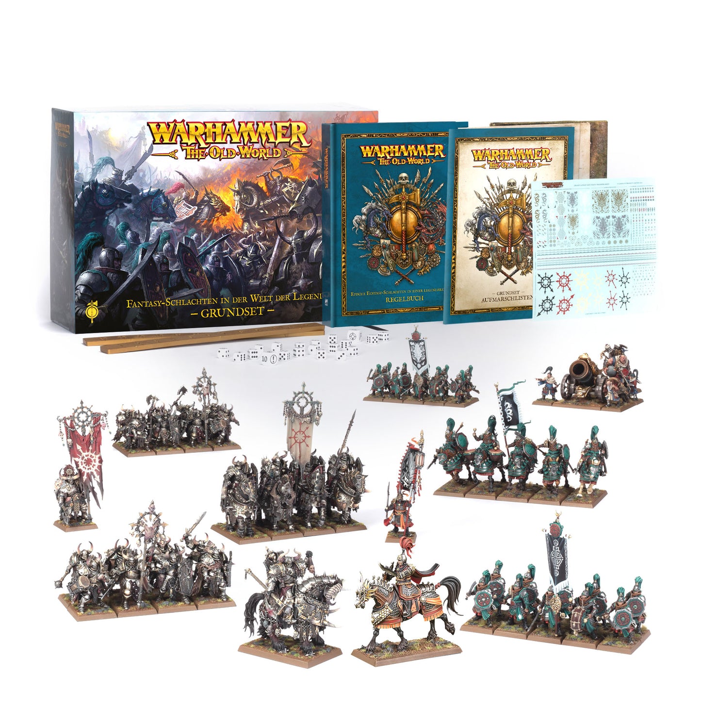 Warhammer The Old World Grundset Deutsch mit Groß-Cathay und Kriegern des Chaos von Games Workshop