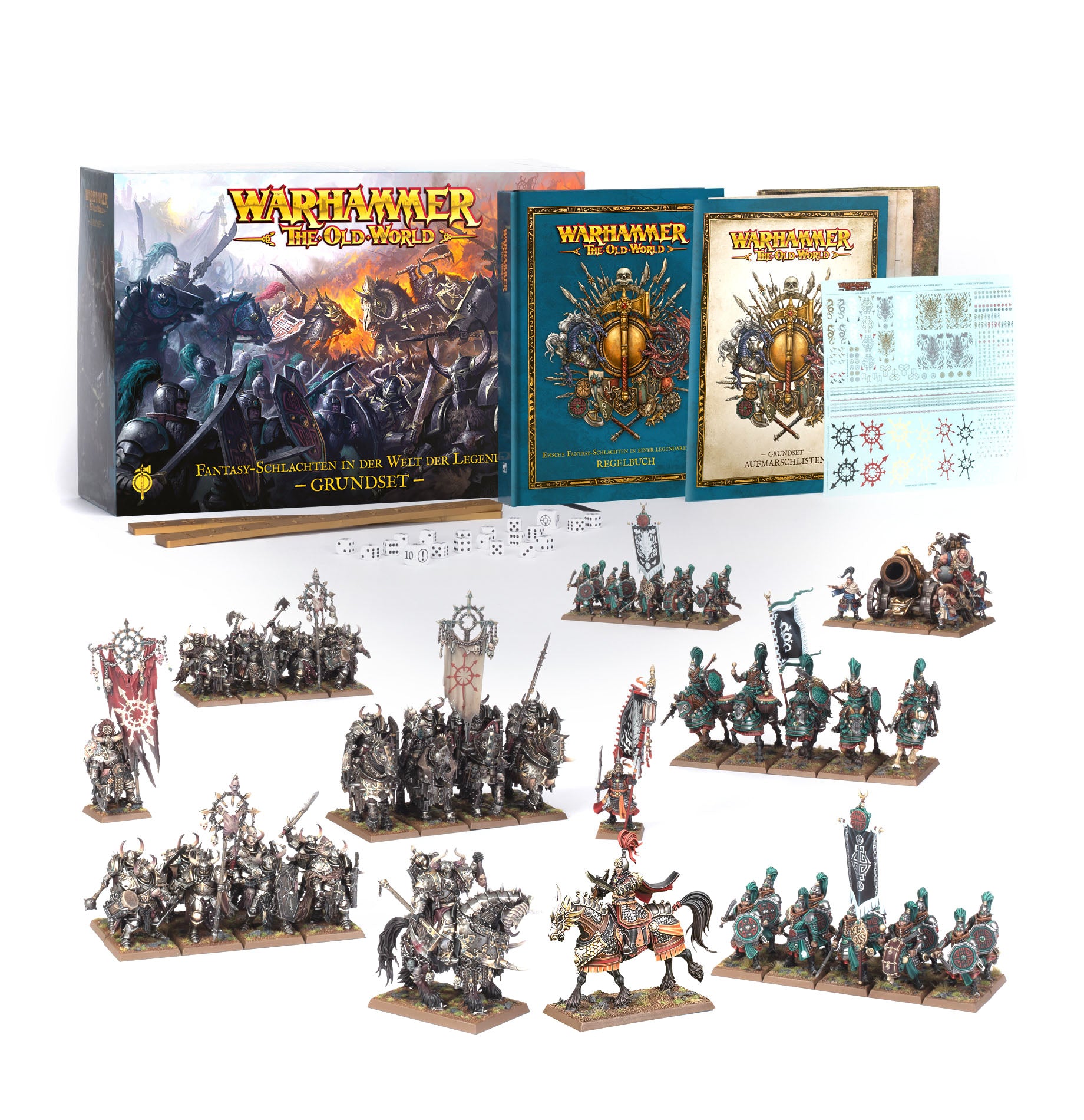 Warhammer The Old World Grundset Deutsch mit Groß-Cathay und Kriegern des Chaos von Games Workshop