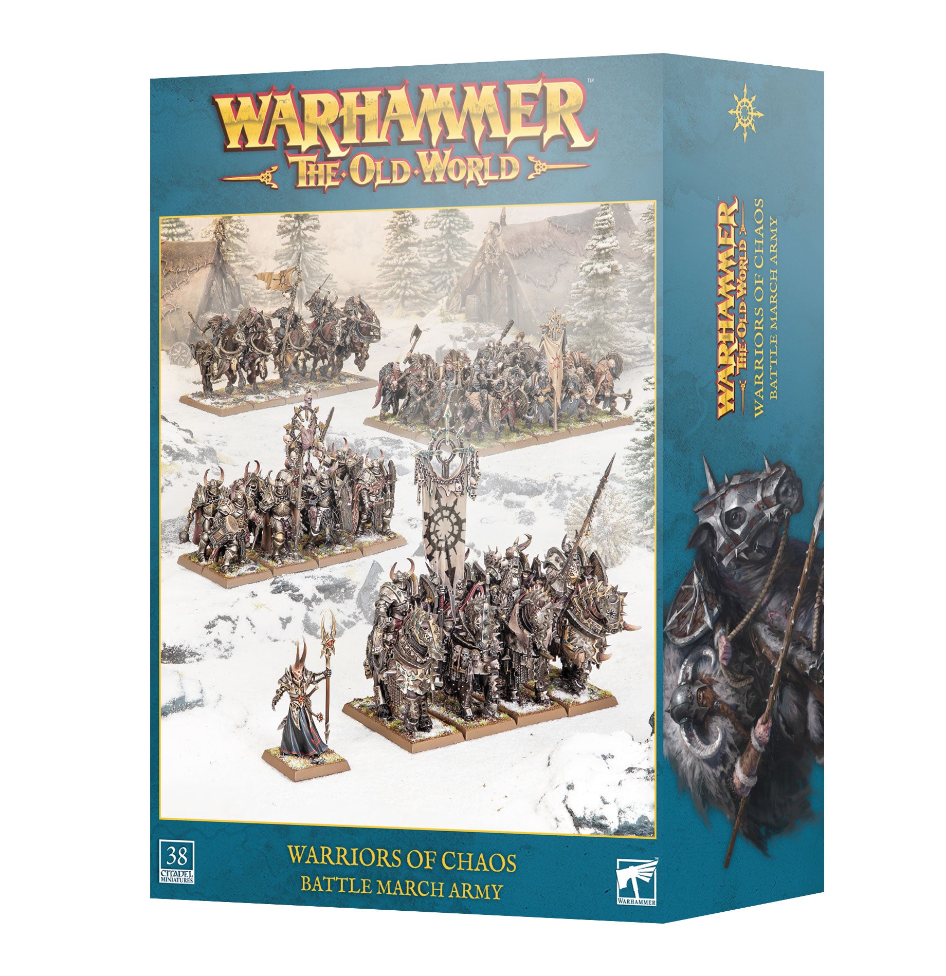 Warhammer The Old World Warriors of Chaos Battle March Army von Games Workshop