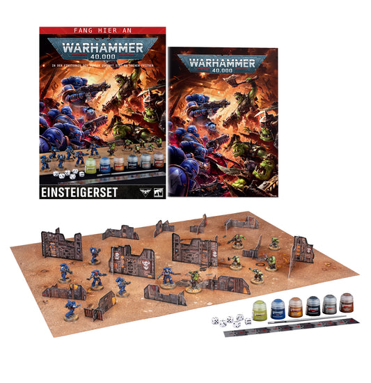 Warhammer 40.000 Einsteigerset Deutsch mit Space Marines und Tyraniden von Games Workshop