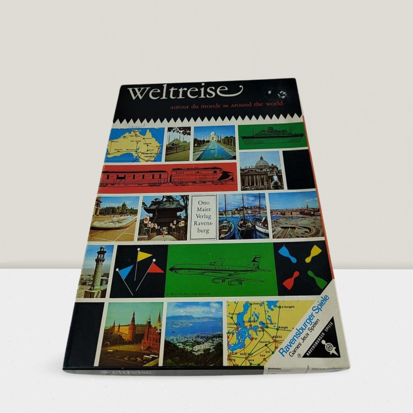 Ravensburger Weltreise Brettspiel – gebrauchtes Exemplar (2. Hand)