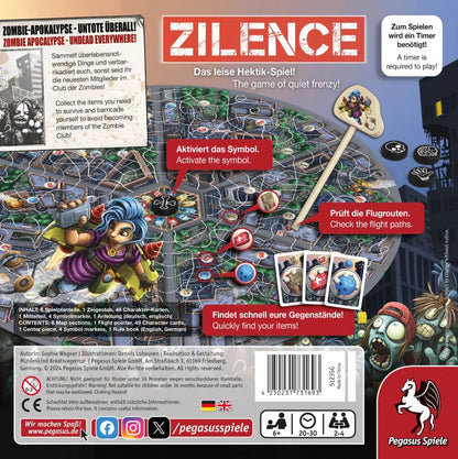 Zilence Brettspiel von Pegasus Spiele