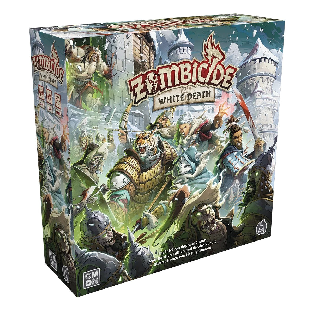 Zombicide White Death kooperativer Dungeon Crawler von CMON